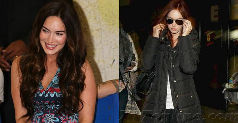 Megan Fox fica ruiva para novo filme
