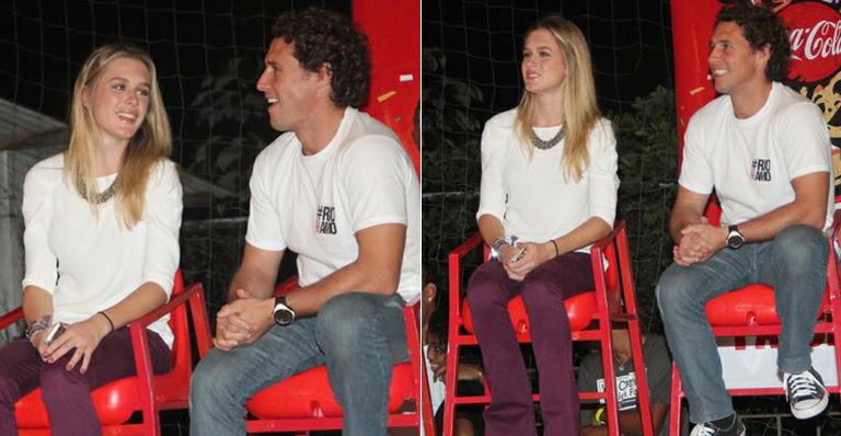 Fiorella Mattheis e Flávio Canto se rendem à Batalha do Passinho