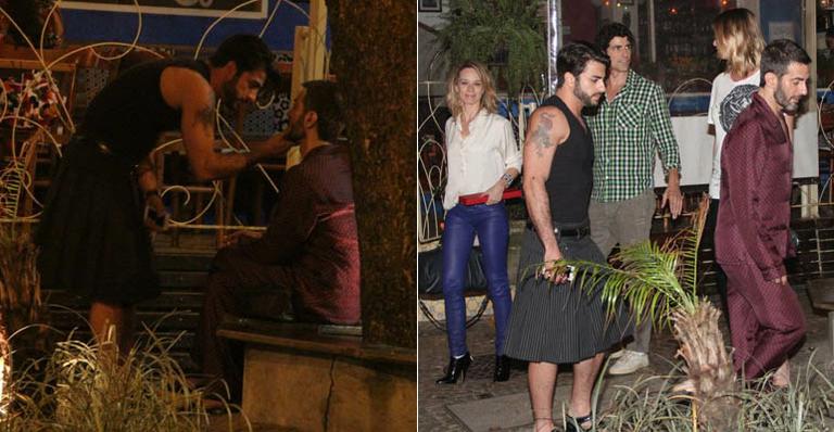 Reynaldo Gianecchini e Mariana Ximenes jantam com Marc Jacobs no Rio de Janeiro