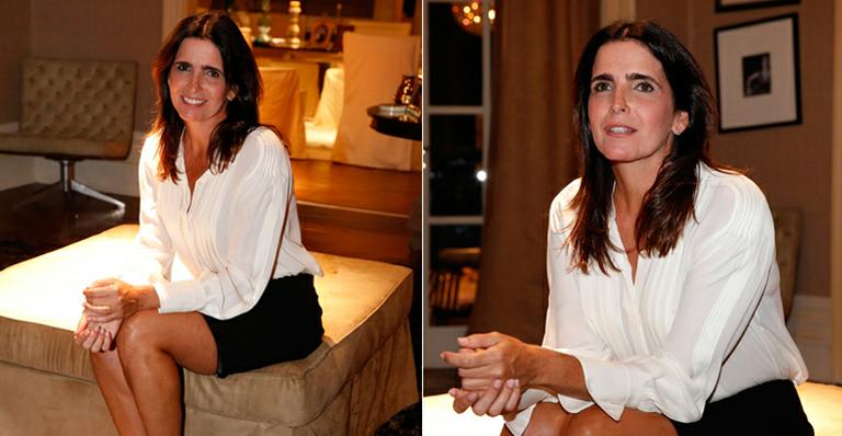 Malu Mader se inspirou na mãe para interpretar personagem em ‘Sangue Bom’