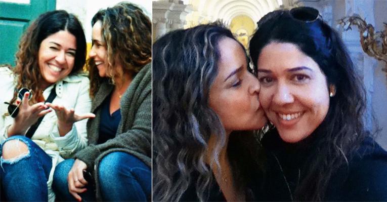 Corajosa, a diva Daniela Mercury ‘grita’ seu amor por Malu Verçosa