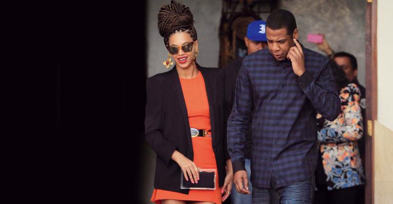 Beyoncé e Jay-Z celebram o amor