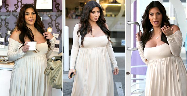 Kim Kardashian exagera na comida para conseguir contrato publicitário