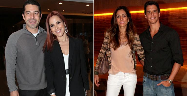 Wanessa confere pré-estreia do filme de Márcio Garcia em SP