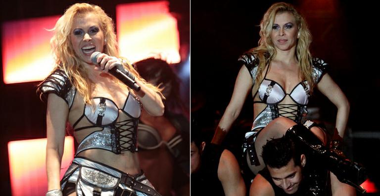 Em meio à polêmica, Joelma recebe apoio de fãs em show da banda Calypso