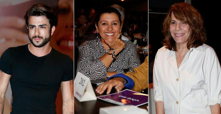 Harry Louis, Regina Casé e outros famosos no show de Maria Bethânia