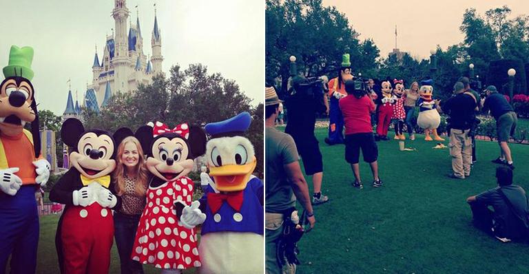 Angélica grava ‘Estrelas’ na Disney: ‘Sempre emocionante estar aqui’
