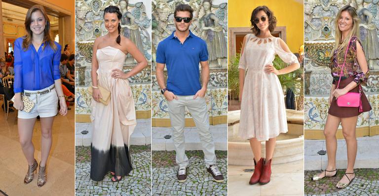 Famosos conferem segundo dia da semana de moda carioca