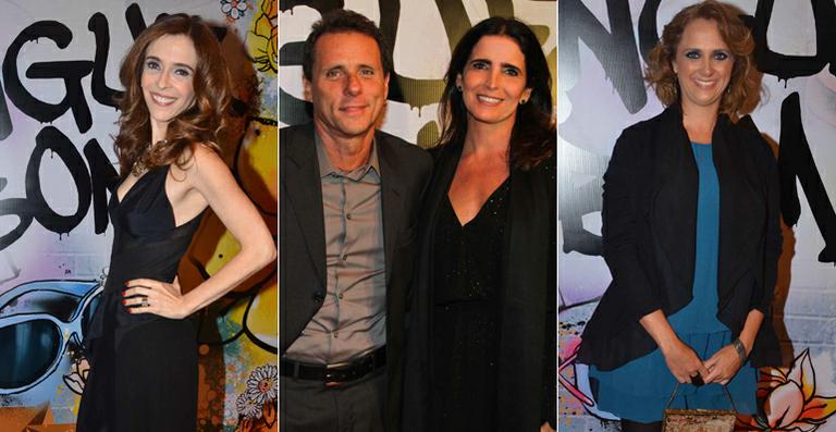 Famosos se reúnem em festa de lançamento da novela ‘Sangue Bom’