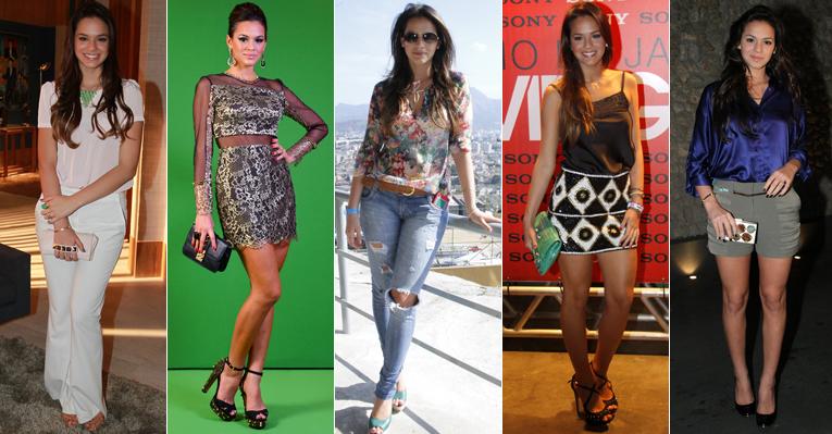 Bruna Marquezine não costuma errar na composição dos looks