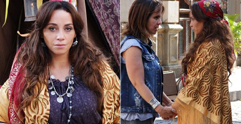 Suzana Pires se transforma em cigana na novela ‘Flor do Caribe’