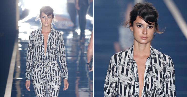 Thaila Ayala desfila de visual novo no último dia do Fashion Rio