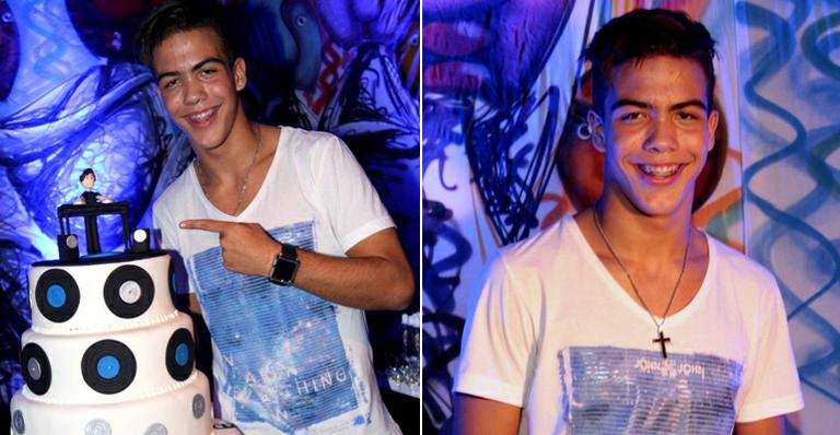 Em seu aniversário, Ronald, filho de Ronaldo, brinca: ‘Eu era um bolinho de arroz’