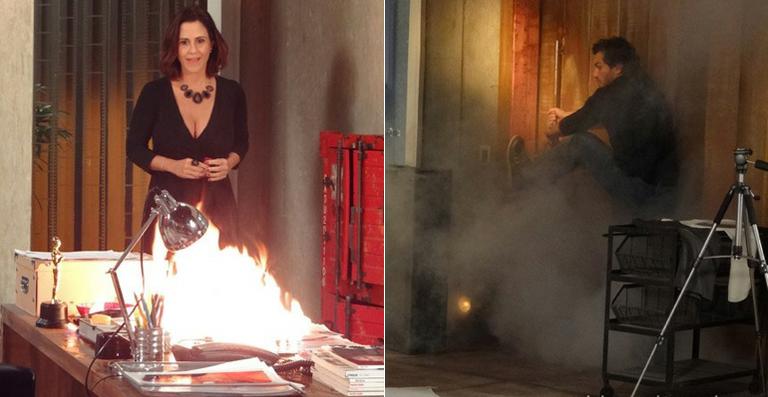 ‘Guerra dos Sexos’: Manoela tenta matar Fábio em incêndio