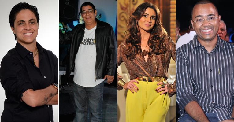 Zeca Pagodinho, Thammy Miranda e Giovanna Antonelli comemoram o Dia de São Jorge