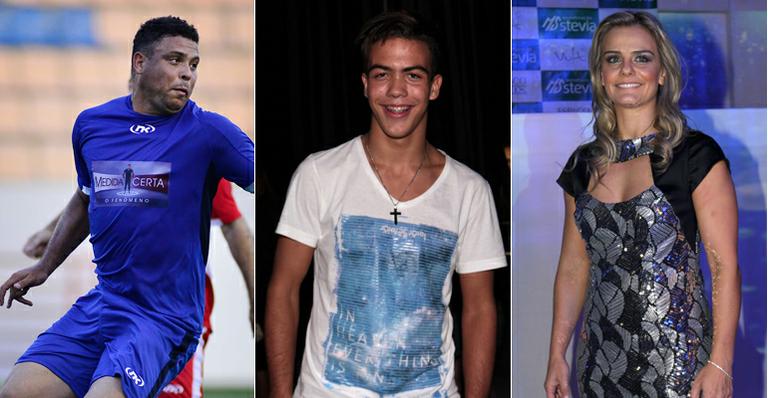 ‘O Ronald tem o drible do Ronaldo e a minha embaixadinha’, observa Milene Domingues