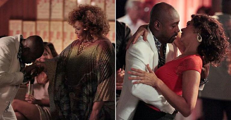 ‘Salve Jorge’: Alcione dedica música a Pescoço e Delzuite e une o casal