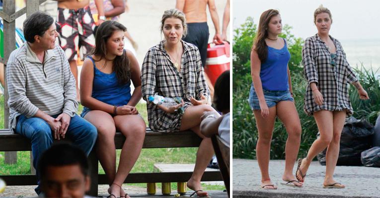 Luiza Possi em família