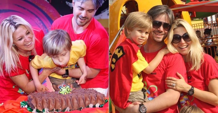Com o tema Looney Tunes, Patrícia de Sabrit comemora o aniversário de Maximilian