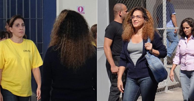 ‘Salve Jorge’: Disfarçada, Wanda foge da cadeia