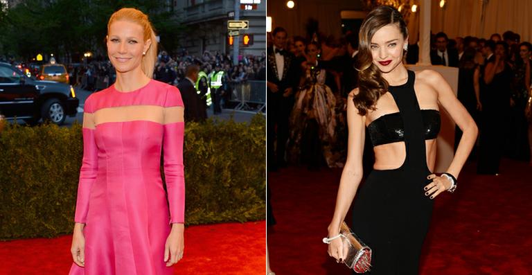 Eleita a mais bonita do mundo, Gwyneth Paltrow é esnobada por Miranda Kerr
