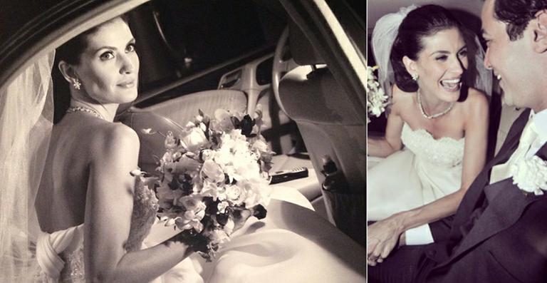 Isabella Fiorentino completa cinco anos de casamento. Veja fotos da cerimônia!