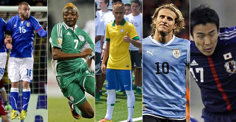 Qual seleção da Copa das Confederações tem as cores mais bonitas de camisa?