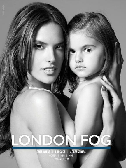 Alessandra Ambrósio e filha posam para campanha do Dia das Mães