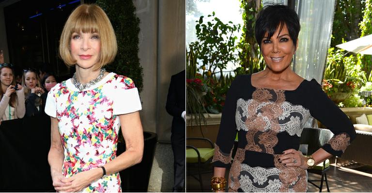 Anna Wintour barra mãe de Kim Kardashian em festa