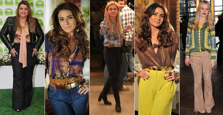 Famosas que seguem o estilo da delegada Helô, de ‘Salve Jorge’, na vida real