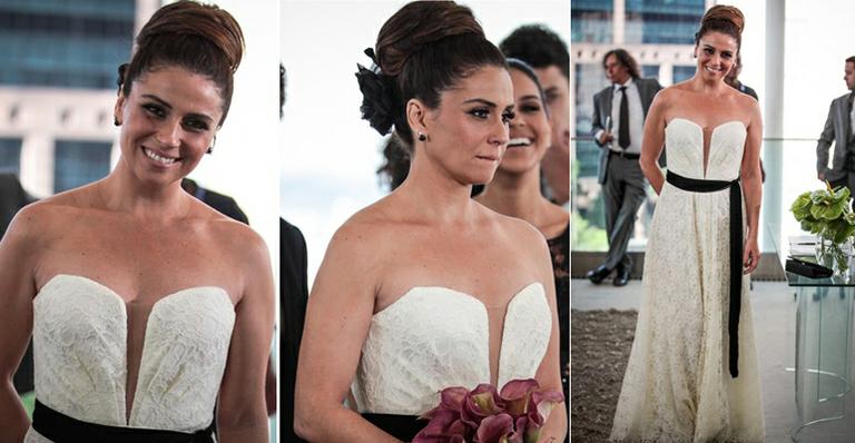 Vestido de noiva de Helô pode ser usado em festas