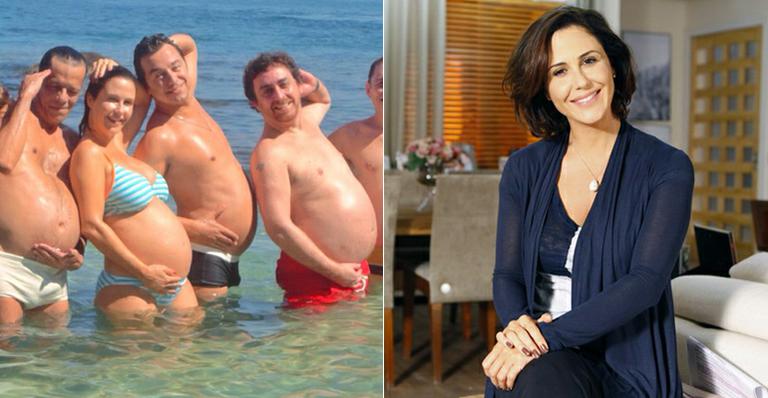 Guilhermina Guinle mostra o barrigão em foto divertida na praia