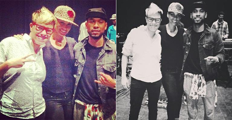 Maria Gadú ensaia com Alicia Keys e Miguel para festival na Flórida