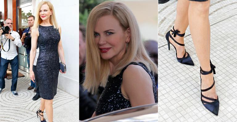 Nicole Kidman abusa do brilho no Festival de Cinema de Cannes