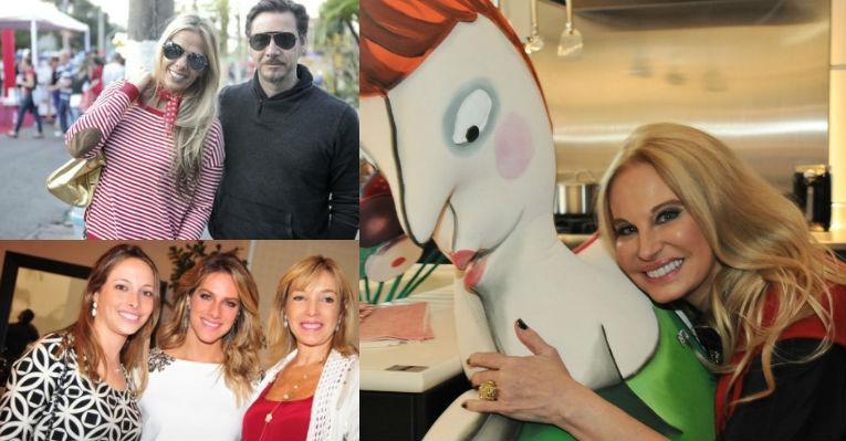 Decoração, música e gastronomia: famosos se divertem em evento em São Paulo