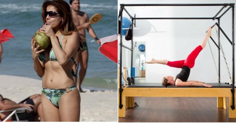 Atriz Nivea Stelmann conquista barriga tanquinho com pilates. Saiba mais!