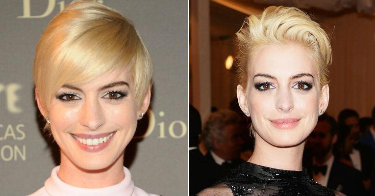 Para conseguir o loiro de Anne Hathaway, o cabelo precisa estar saudável