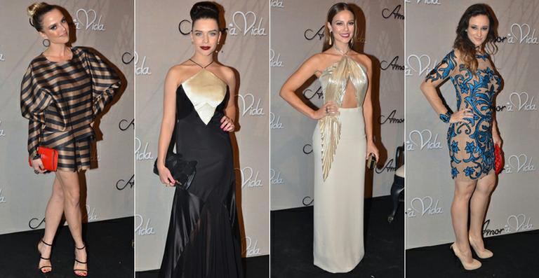 Os looks das estrelas na festa de lançamento da novela ‘Amor à Vida’