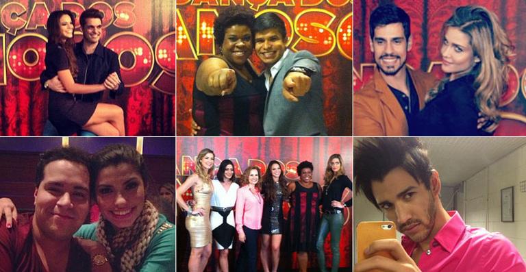 Elenco da ‘Dança dos Famosos’ se diverte nos bastidores