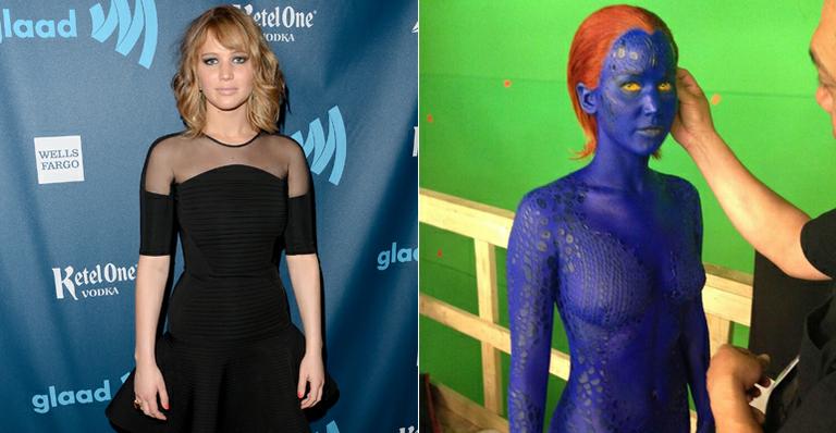 Veja a primeira foto de Jennifer Lawrence como Mística no filme ‘X-Men: Days of Future Past’