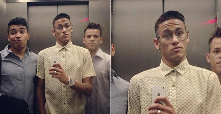 Neymar mostra novo visual antes de premiação