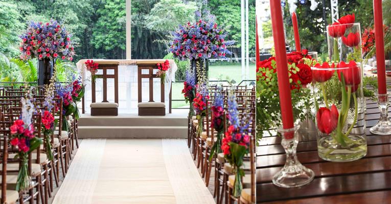 Casamento no inverno: tulipas e rosas são opções de flores para a decoração