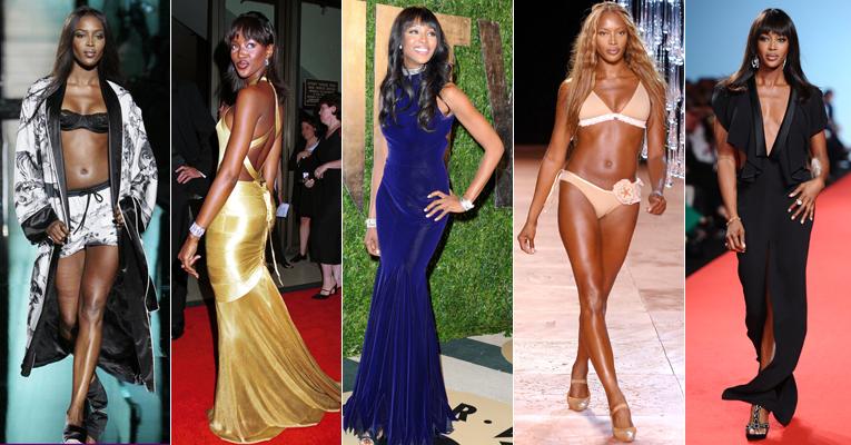 Naomi Campbell completa 43 anos; relembre as polêmicas da explosiva modelo!