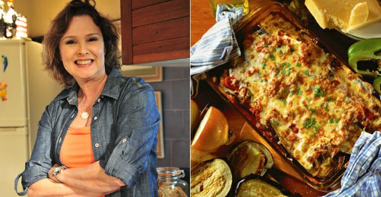 Aprenda a receita da lasanha de berinjela da novela ‘Sangue Bom’