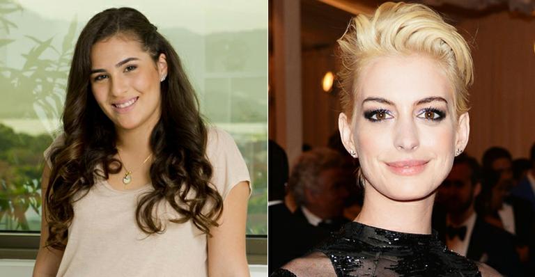 Lívian Aragão diz ser fã de Anne Hathaway