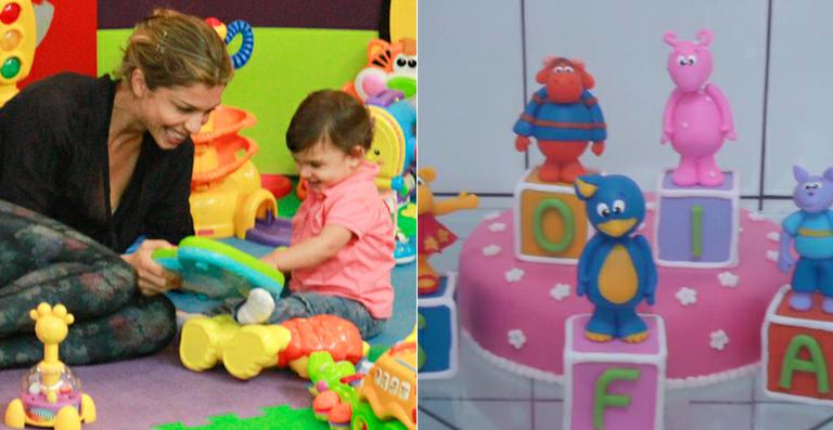 Veja o bolo de aniversário da filha de Grazi Massafera e Cauã Reymond
