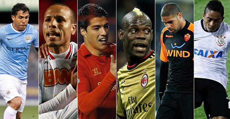 Qual jogador pode levar o título de ‘bad boy’ do futebol mundial?