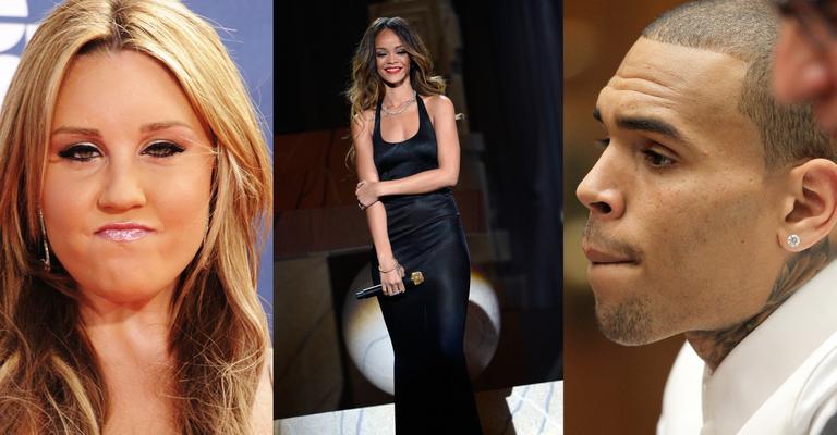 Amanda Bynes diz que Rihanna apanhou de Chris Brown por ser feia