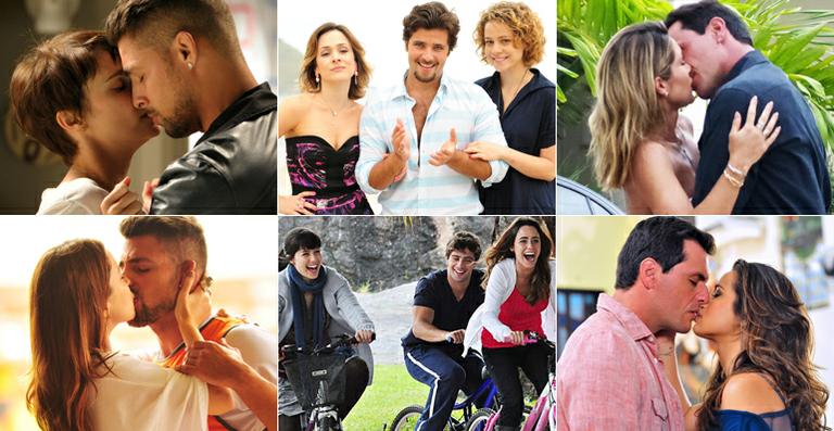 Relembre os triângulos amorosos que animaram as novelas