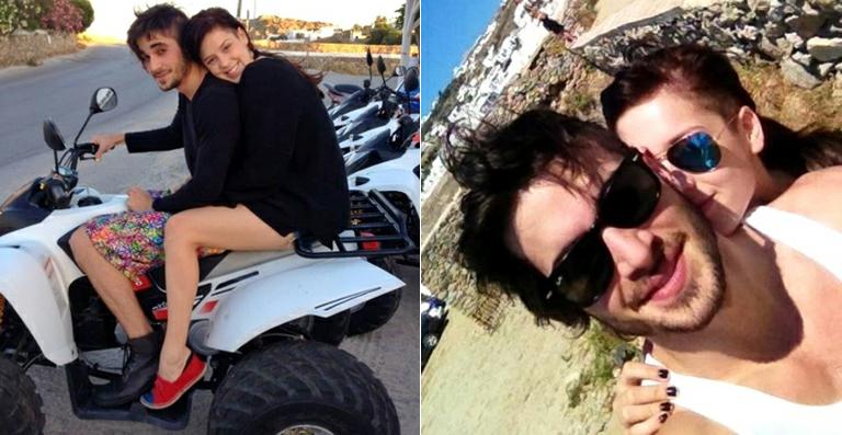 Sophia Abrahão mostra novas fotos da viagem com Fiuk para a Grécia